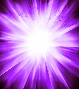 Fioletowy płomień moc energii